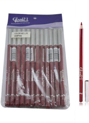 

Glam 21 RED GLIMMERSTICKS FOR EYES & LIPS PACK OF 12PCS-PO 1.8 g(RED-PO1)