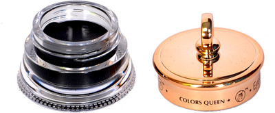 

COLORS QUEEN Gel Eyeliner/Kajal 24Hrs Smudge-proof/Deepest black1 5 g(jet black)