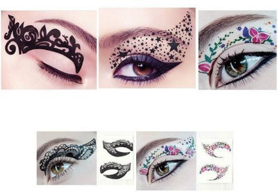 

Hitece Paires Temporary Tattoo Transfer shadow Stickers 0.5 ml(Shadow)