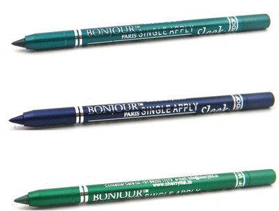 

Bonjour Paris Single Apply 1507201637 Glazed Green-Party Blue-Pure Green Kajal(Glazed Green, Party Blue, Pure Green, 3.6 g)