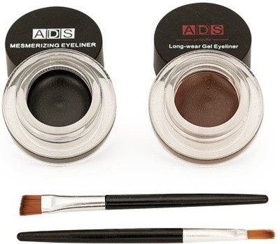 

Pears ADS Eye Studio Long Wear Drama Black Brown Gel Eyeliner 3+3 = 6 g(Jet Black, Brown)