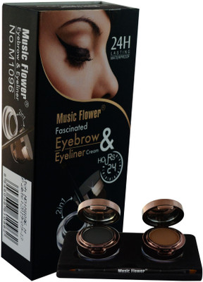 

Forteens Music Flower Eyebrow & 2 in 1 Eyeliner Cream 14.5 g(Black Brown002)