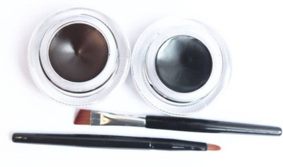 

KASCN ORIGINAL HIGH QUALITY MUSIC FLOWER PROFESSIONAL JET BLACK EYE LINER GEL FOR LONG LASTING AND SMUDGE PROOF 30 ml(BLACK)