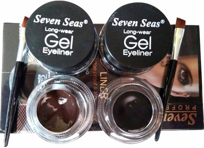 

Seven Seas Liquid Eyeliner black Pack of 2 SS 30 g(Black)