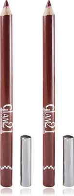 

Glam 21 MAROON GLIMMERSTICKS FOR EYES & LIPS PACK OF 2PCS 1.8 g(MAROON-PU)