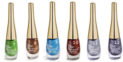 

Blue Heaven 6 Sparkeling Eyeliner(07, 08, 09, 10, 11, 12) 30 ml(multicolor)