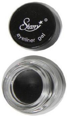 

Starry Long Lasting Waterproof Gel With Brush Black Asphalt 3.3 ml(Black)