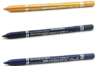 

Bonjour Paris Single Apply 1507201645 Golden-Navy Blue-Party Blue Kajal(Golden, Navy Blue, Party Blue, 3.6 g)