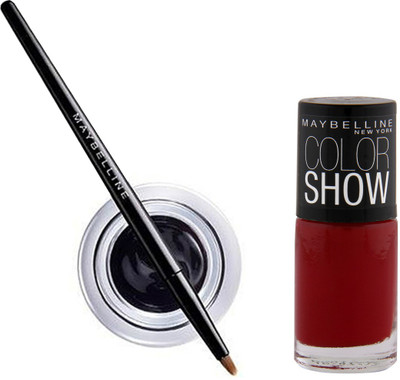 

Maybelline Lasting Drama Gel Eye Liner - 2 with Offer 2.5 g(Black - 01)