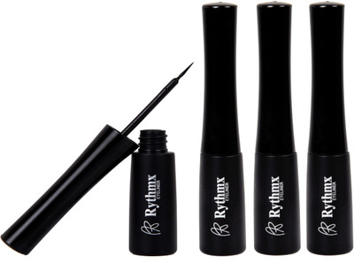 

Rythmx Glossy Liquid Zed Black Eye Liner Set of 4(Black)