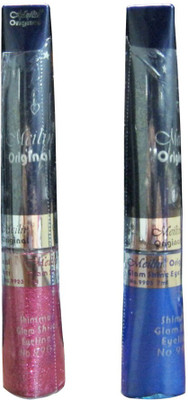 

Meilin Shimmer Glam Shine Eyeliner in Cherry & Royal-Blue 14 ml(Royal blue Cherry)