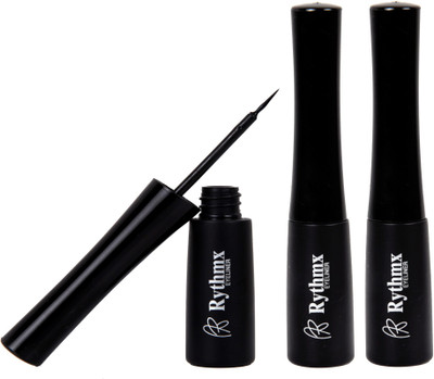 

Rythmx Liquid Zed Black Eye Liner Set of 3 6.5 ml(Rx- 22)