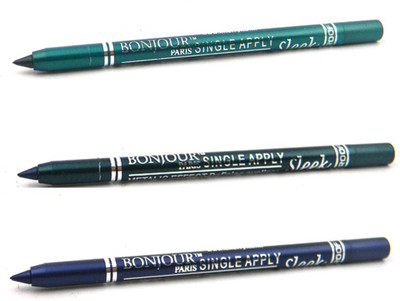 

Bonjour Paris Single Apply 1507201624 Glazed Green-Green-Party Blue Kajal(Glazed Green, Green, Party Blue, 3.6 g)