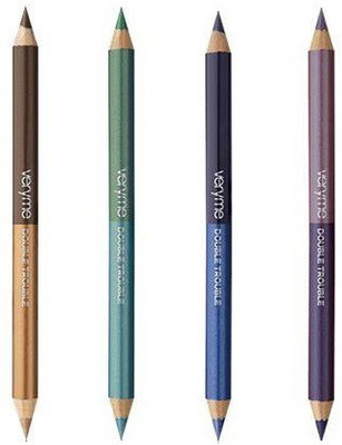 

Oriflame Sweden Very Me Double Trouble Eye Pencil(Pack of 4) 5.52 g(Brown, Green, Blue, Purple)