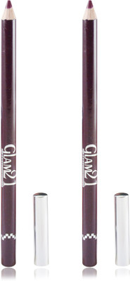 

Glam 21 MAROON GLIMMERSTICKS FOR EYES & LIPS PACK OF 2PCS 1.8 g(MAROON-GR)