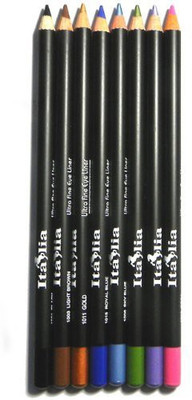 

Sparkling Beauty 8 Italia eyeliner pencils Set 1 1 g(Black19)