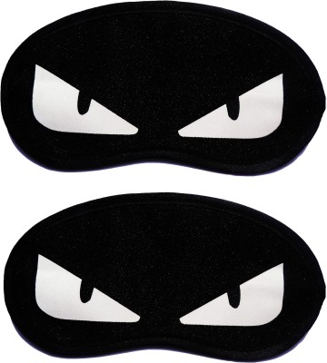 Jonty WhiteEye-WhiteEye Cartoon Travel Sleeping Eye Cover Blindfold (Pack of 2) Eye Shade(Multicolor)