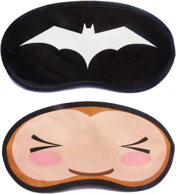 

Jenna WhiteBat-WinkEye Cartoon Travel Sleeping Eye Cover Blindfold (Pack of 2)(2 g)