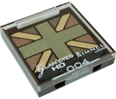 

Rimmel London HD Eye Shadow Quad 2.5 g(Green Park -004)