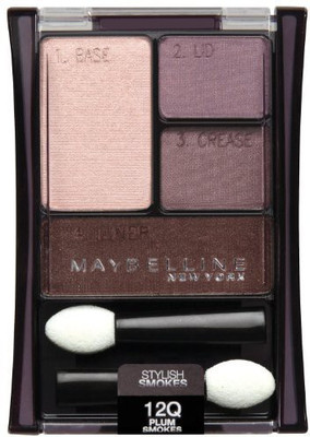 

Maybelline New York Expert Wear Eyeshadow Quads,12q Plum Smokes Stylish Smokes 5.1 ml(Multicolor)