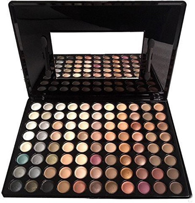 

Kolight MakeupAccÂ® 88 Warm Pro Colors Matte Shimmer Eyeshadow Palette Makeup Kit Set + Brush Mirror(earth Matt) 1 g(Earth Matt)