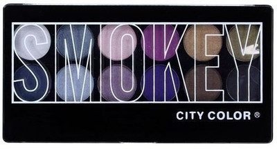

City Color 12 Color Eye Shadow Palette - Smokey Palette 1 g(Smokey)