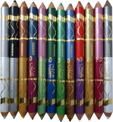 

Menow 2 in 1 Lipstick & Eyeshadow Waterproof & Longlasting Pencils Good Choice PPGGP 46.8 g(Multicolour)