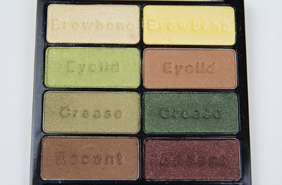 

Black Radiance Eye Appreal 8 color eye shadow palette Collection 8.5 g(Urban Jungle)