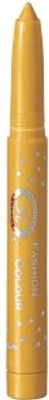 

Fashion Colour German All Day Waterproof Soft Smooth Silky Eyeshadow stick 1.4 g(Sparkling Yellow - 02)