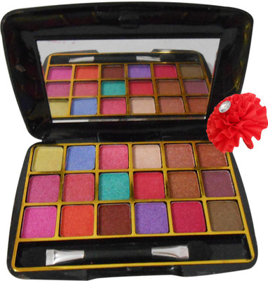 

Miss Gold Color Series Velvety Smooth & Stay - True 18 Eyeshadow Color Good Choice-RGPM-B 8 g(Multicolor)