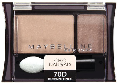 

Maybelline Expert Wear shadow Duos Browntones Chic Naturals 435EDU-70 2.4 ml(Dark)