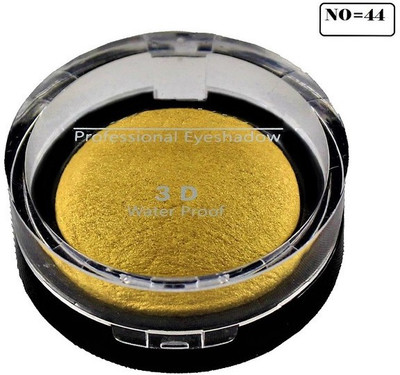 

Ear Lobe & Accessories Personal/Professional 3D & Waterproof Eyeshadow No=44 8 g(Golden)