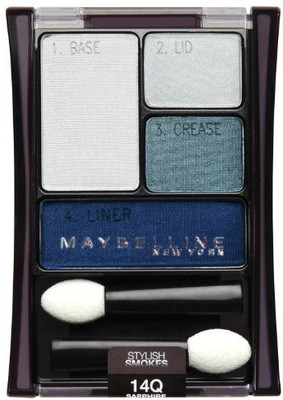 

Maybelline New York Expert Wear Eyeshadow Quads 4.81 g(14q Sapphire Smokes Stylish Smokes)