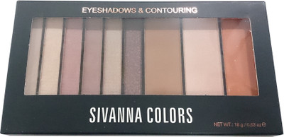 

Sivanna Eyeshadows And Contouring 18 g(Brown Light Brown 01)