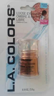 

L.A. Colors L Colors Expressions Shimmering Loose shadow Bes Radiant Net Wt (2 8 G) 3 ml(Shadow)