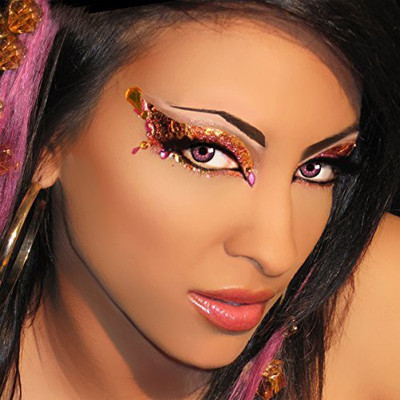 

Xotic Eyes Eyes Pink Eye Glitter Jewels Professional Eye Make Up 1 g(Multishades)