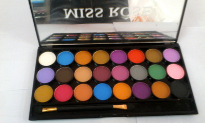 

Miss Rose 24-Color Gliter Eye Shadow 12(Multicolor)