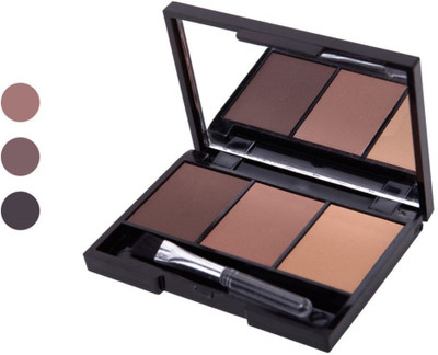 

Amour amour 3 Colors Set Women Makeup Eyeshadow Palette Eyebrow Eye Shadow Powder Cosmetic 1(copper, brown, skin)