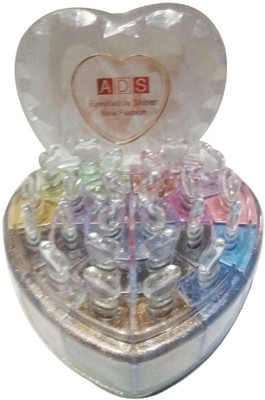 

ADS Beautyful-24Color-make-your-Eyes-Perfect-Shiny 26 g(Multicolor)