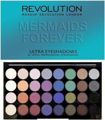 

Makeup Revolution MUR Ultra 32 Eyeshadow Palette 20 g(Mermaids Forever)