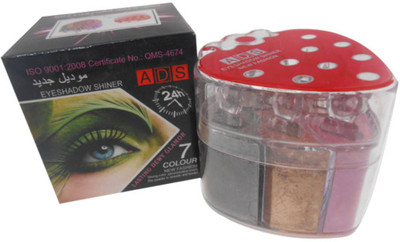 

ADS 7Color-New-Fashion-Non-Stop-Protection-24hr-Eyeshadow 12 g(Multicolor)