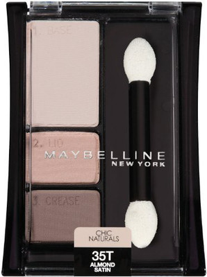 

Maybelline Expert Wear shadow Trios Chic Naturals Almond Satin 41554248173 4.02 ml(Dark)