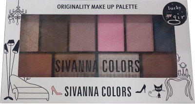 

Sivanna Originality make up palette 15 g(Brown Dark pinks 03)
