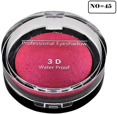 

Ear Lobe & Accessories Personal/Professional 3D & Waterproof Eyeshadow No=45 8 g(Pink)