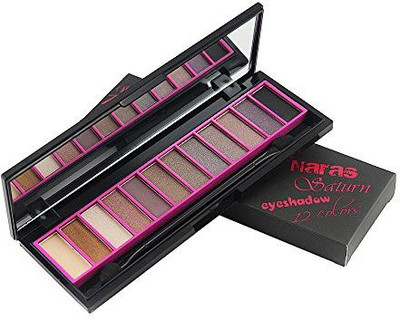 

Naras 12 Colors Professional Essential Eyeshadow Eye Shadow Makeup Palette (Matte/Shimmer Color) 1 g(Matte/Shimmer)