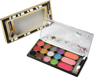 

Mars Magic, Fashion Active Color Effect Professional Make Up 15 Color Eye Shadow Good Choice-MGTR 12 g(Multicolor)