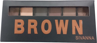 

Sivanna Matte and shimmer eyeshadow 7 g(Brown 03)