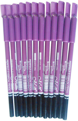 

MN Perfect Waterproof & Longlasting Eyebrow Pencil Pack Of 12pcs(Brown)