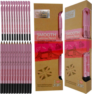 

Menow Smooth 12 Eyebrow Pencil Good Choice-PGT-PRGUP(Black)