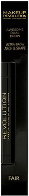 

Makeup Revolution Awesome Dual Brow Arch & Shape(Fair)